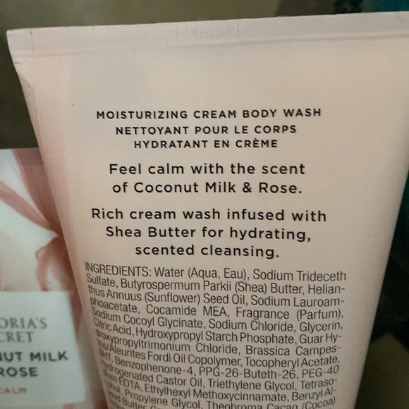 Victoria’s Secret Coconut milk and rosegift set combo